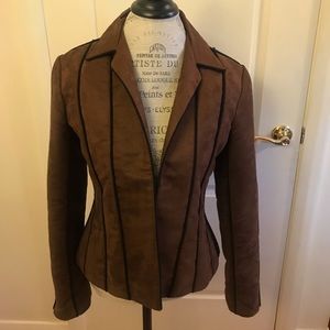 Draper’s & Damon’s Faux suede ladies jacket, size medium